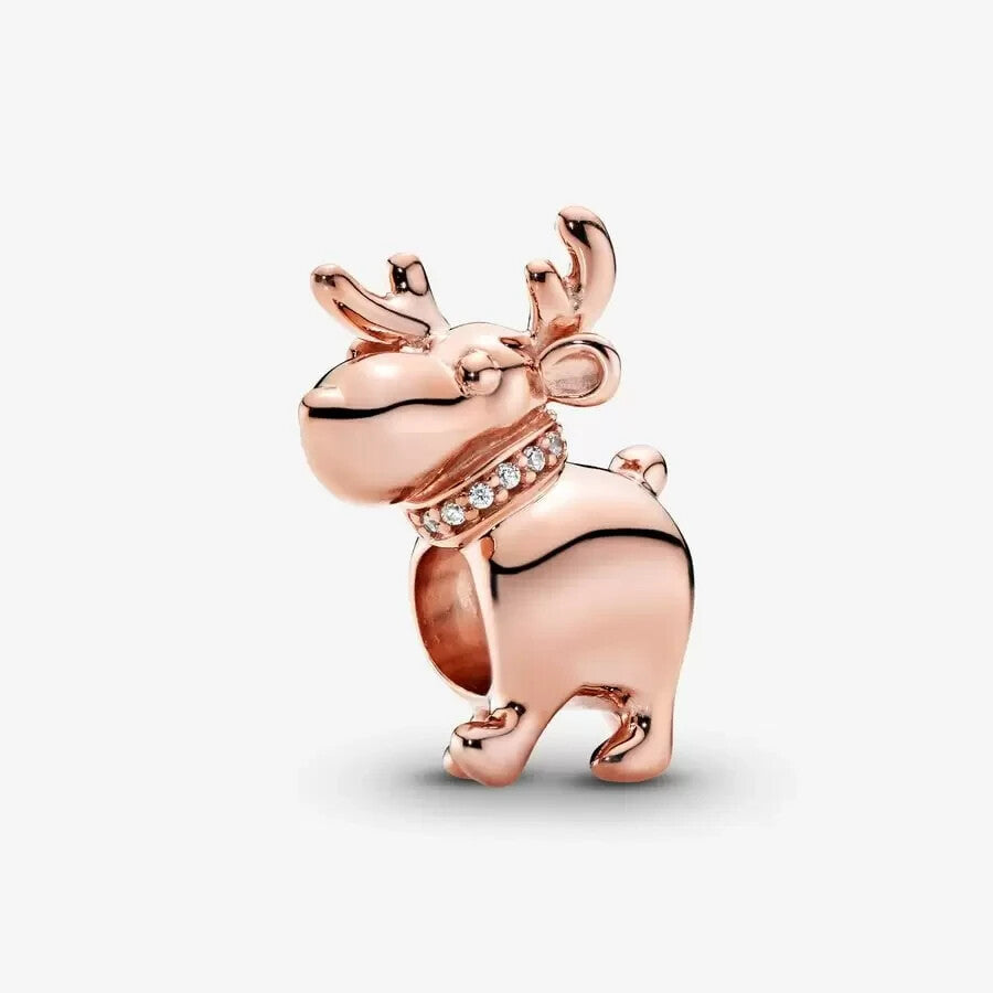 Happy Reindeer Charm