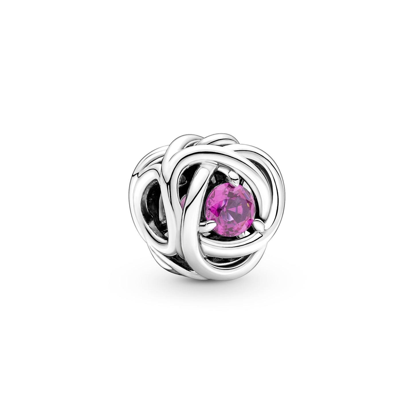 Pink Eternity Circle CHarm