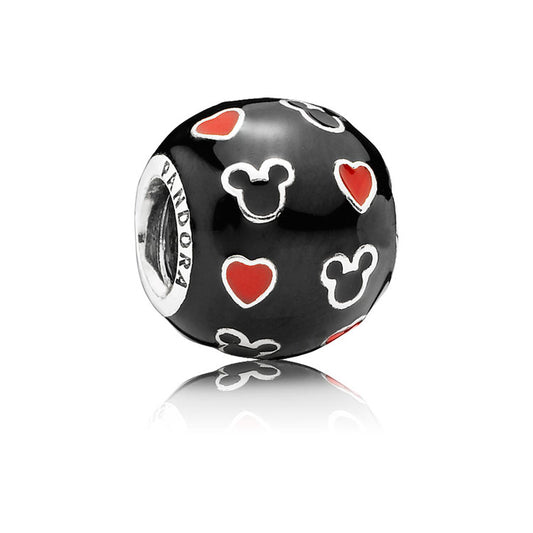 Disney Mickey and Hearts Charm
