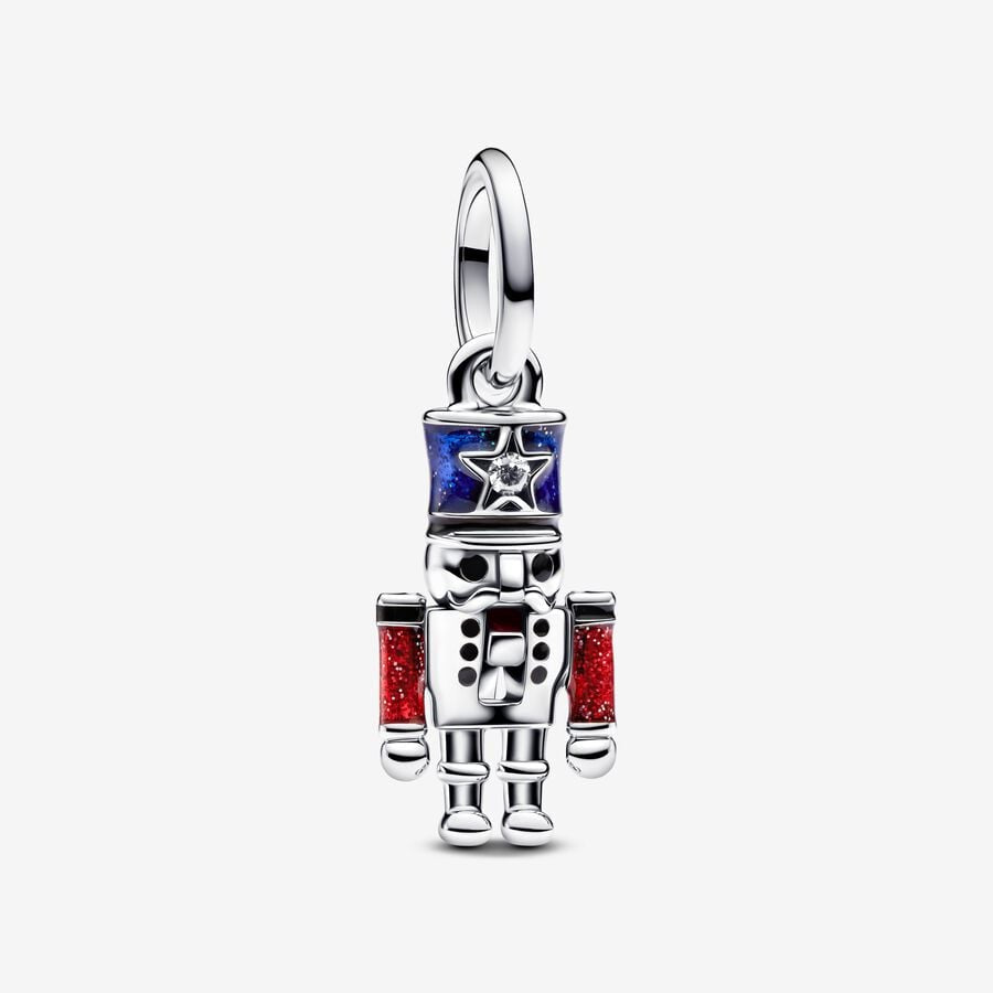 Moveable Nutcracker Dangle Charm