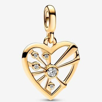 Pandora ME Heart & Rays Medallion