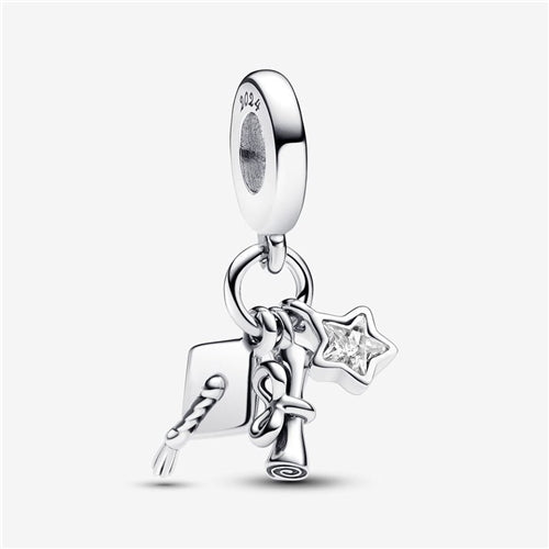 2024 Graduation Triple Dangle Charm