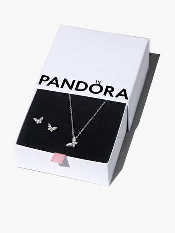 Sparkling Butterfly Jewelry Gift Set