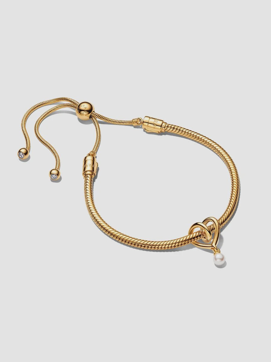 Golden Heart Bracelet Gift Set