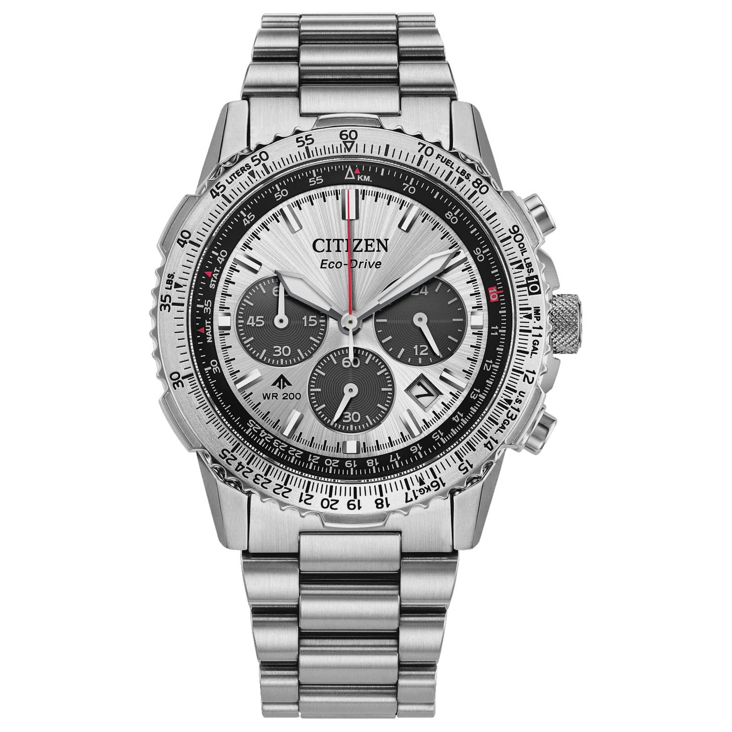 Citizen Eco-Drive Promaster Silver Navihawk CA4660-61A