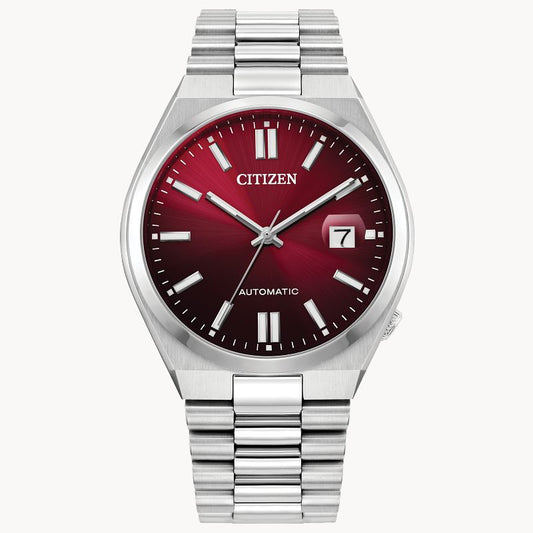 Citizen Automatic Red Tsuyosa NJ0150-56W