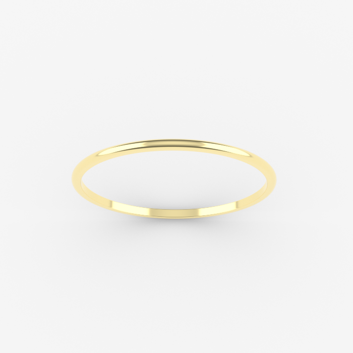 The Classic Wedding Band - 1mm