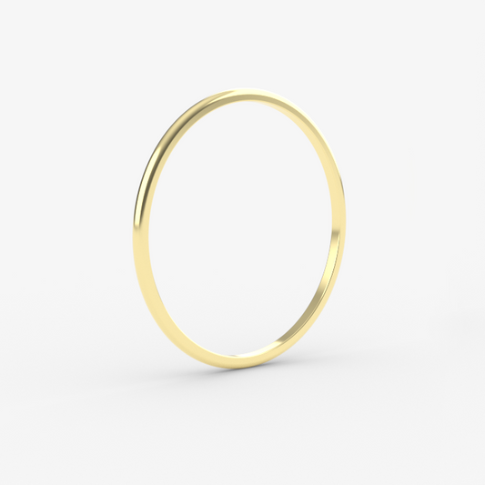 The Classic Wedding Band - 1mm