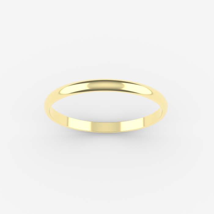 The Classic Wedding Band - 2mm