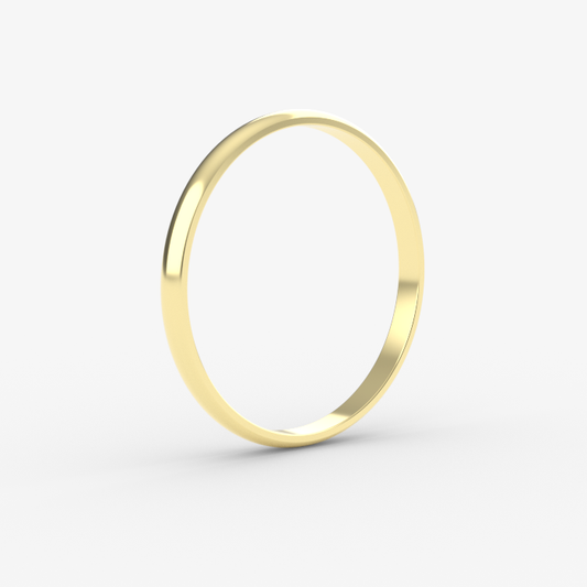 The Classic Wedding Band - 2mm