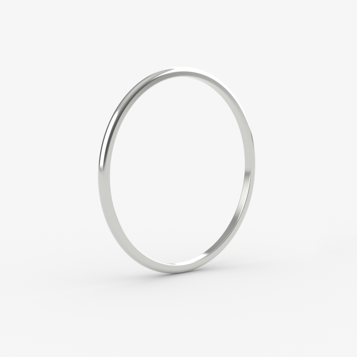 The Classic Wedding Band - 1mm