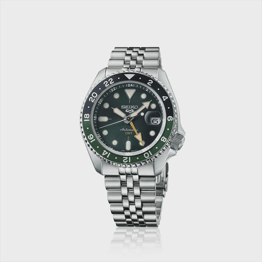 Seiko 5 Sports GMT Green SSK035K1