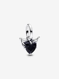 Winged Heart Mini Dangle Charm