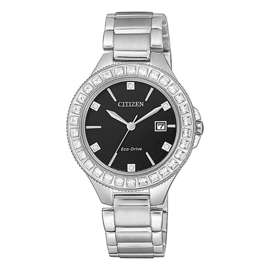 Citizen Eco Drive Silhouette Crystal FE1190-53E