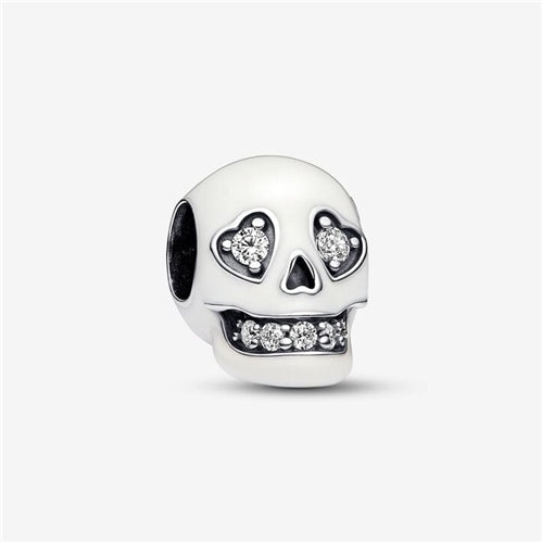 Pandora Glow-in-the-dark Sparkling Skull Charm