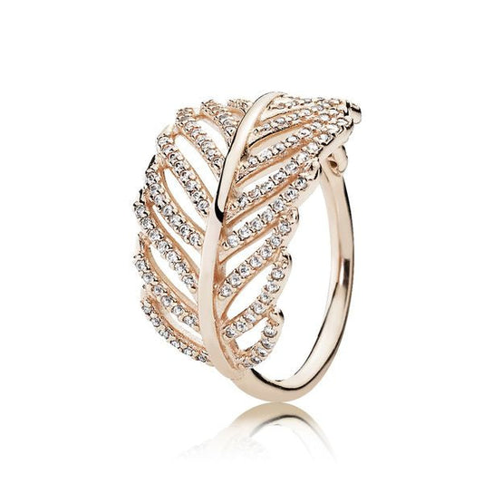 Pandora Rose Light as a Feather Ring