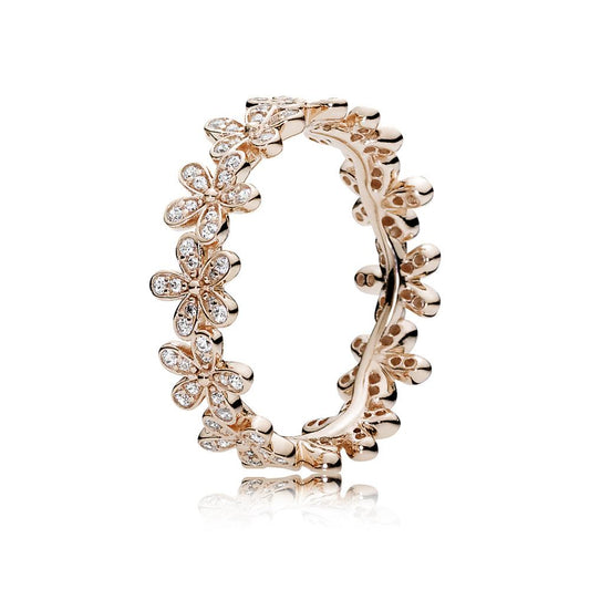 Rose Daisy Flower Ring