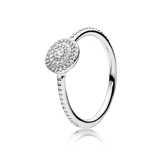 Silver Elegant Sparkle Ring