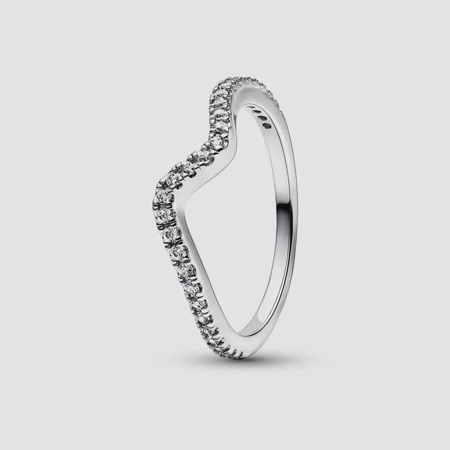 Sparkling Wave Ring