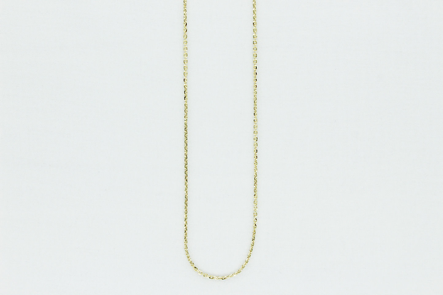 Medium Cable Link Chain in 18K (1.8mm x 1.8mm)