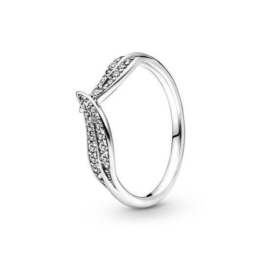 Sparkling Leaves Ring