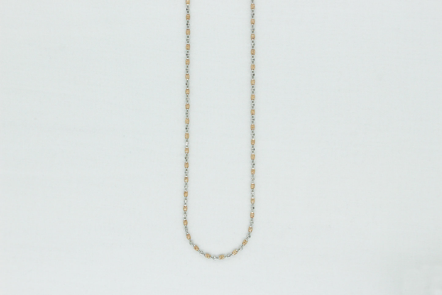 Sparkling Bead Chain in 18K(2.1mm x 2.1mm)