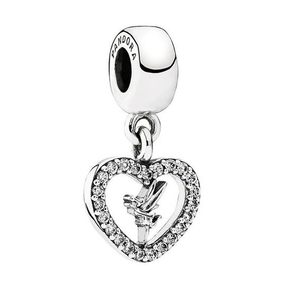 Disney Love Tinkerbell Hanging Charm 791565CZ