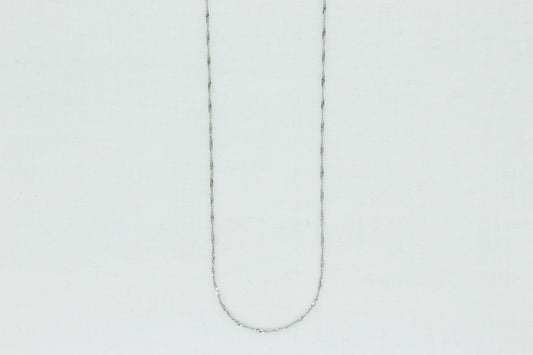 Dainty Singapore Chain in 10K (0.8mm x 0.8mm)