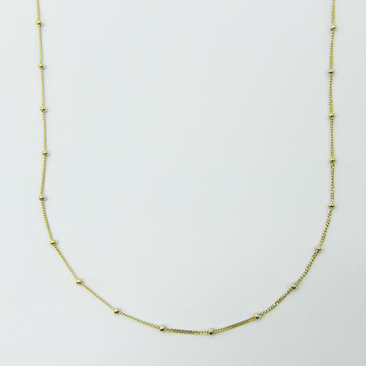 Curb Ball Chain in 10K