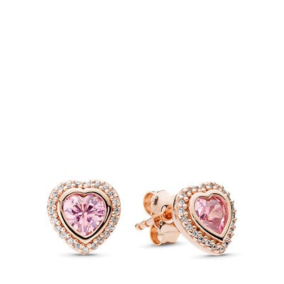 Sparkling Love Stud Earring