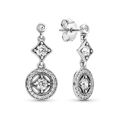 Heraldic Radiance Drop Earring