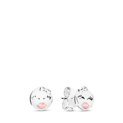 Playful Wink Stud Earring