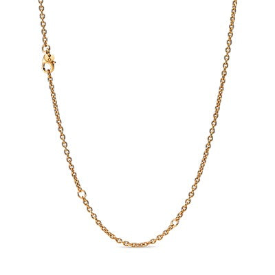 Gold Plated Cable Chain Necklace