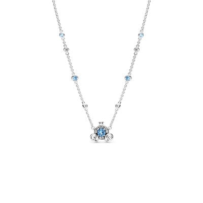 Disney Pumpkin Coach Collier Necklace