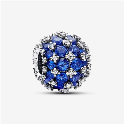 Pandora Sparkling Pave Round Blue Charm