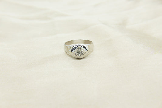 Diamond Pave Ring in 10K