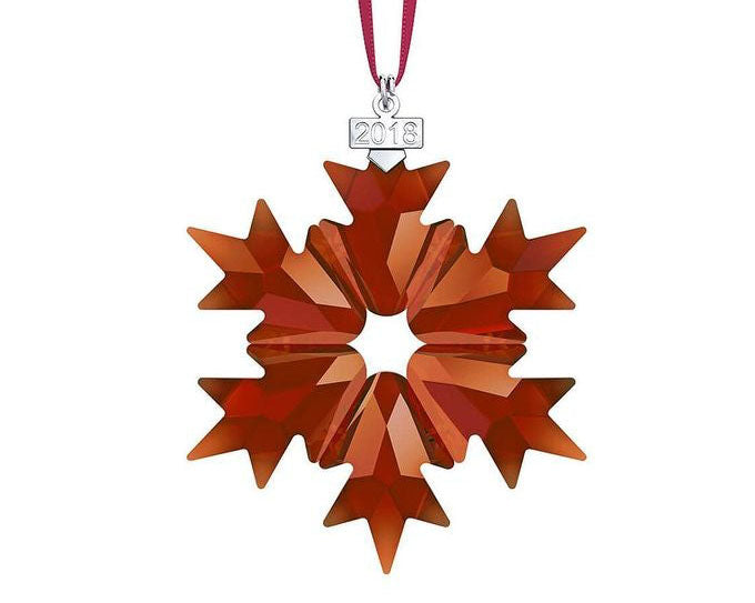 Swarovski Magma Red Holiday Ornament, Annual Edition 2018