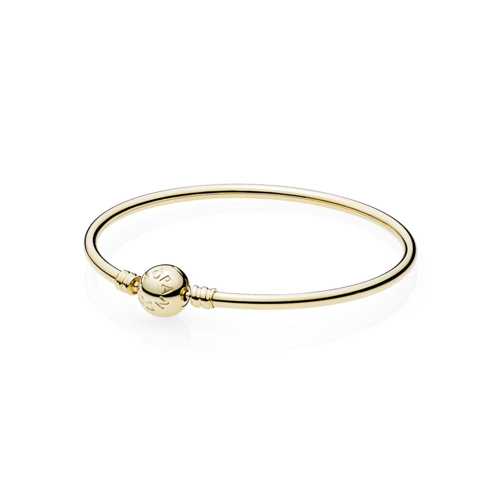 Gold Pandora Moments Bangle