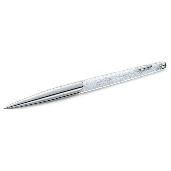 Swarovski Crystalline Nova ballpoint pen, Silver tone, Chrome plated