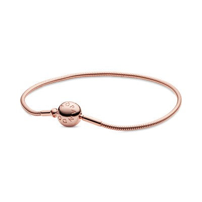 Pandora Essence Rose Snake Chain Bracelet