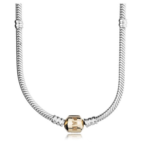 Pandora 14K Gold Clasp Snake Necklace