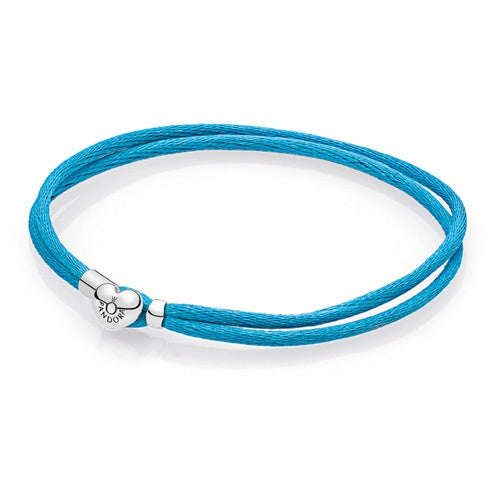 Pandora Blue Frabic Double Cord Bracelet