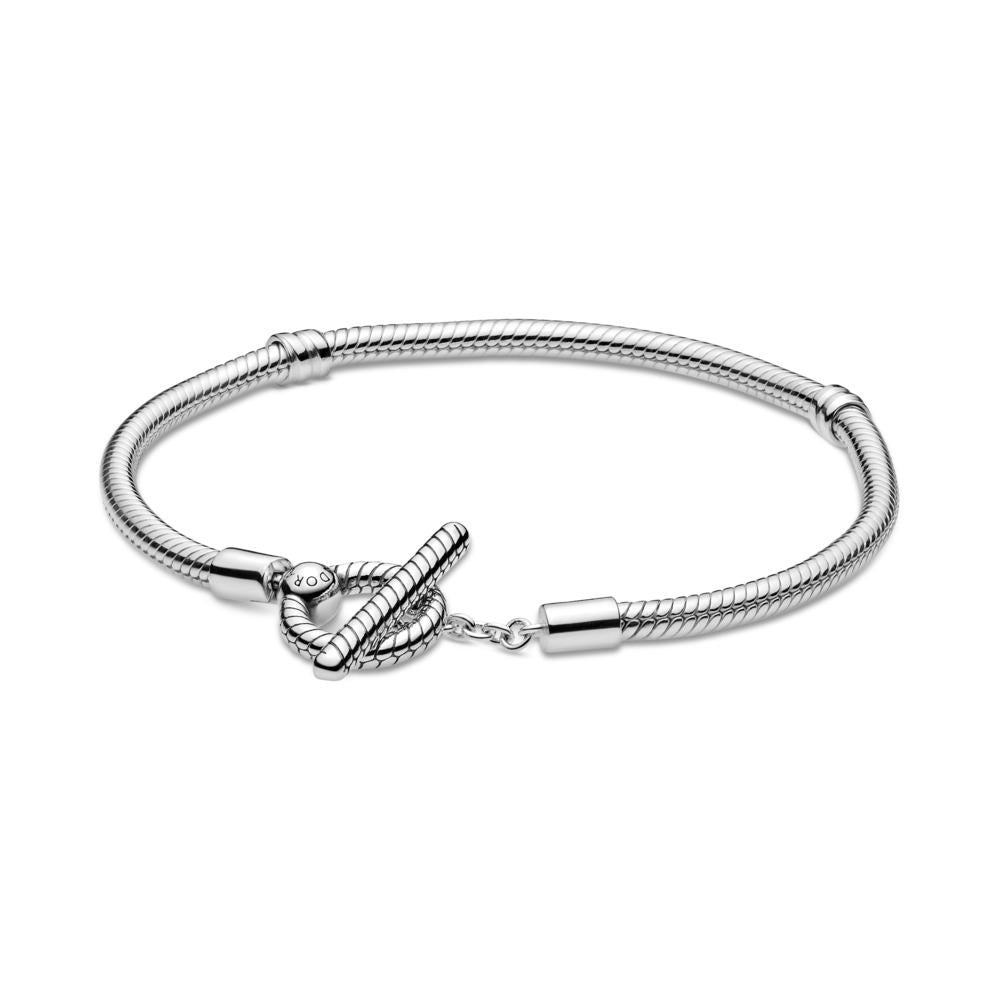 Pandora Moment T-Bar Snake Bracelet