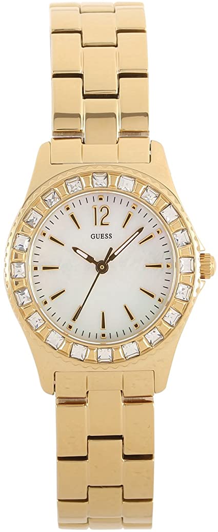 Guess 28MM Gold Plated Stainless Steel W0025L2