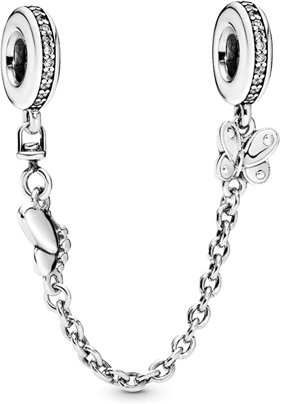 Butterfly Safety Chain Charm