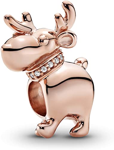 Happy Reindeer Charm