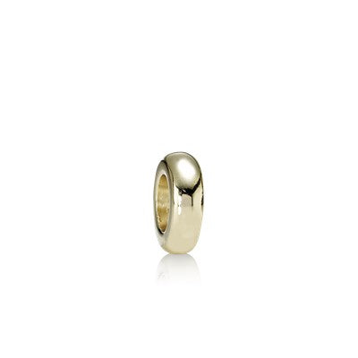 Gold Smooth Spacer Charm