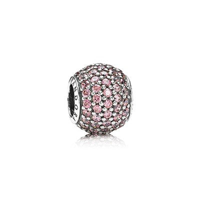 Pink Pave Charm