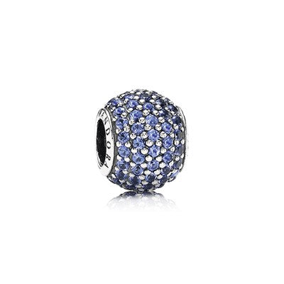 Blue Pave Charm