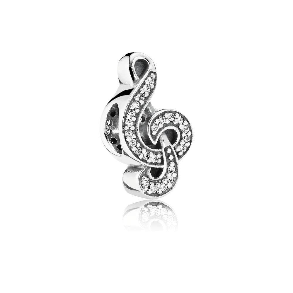 Treble Clef Music Charm